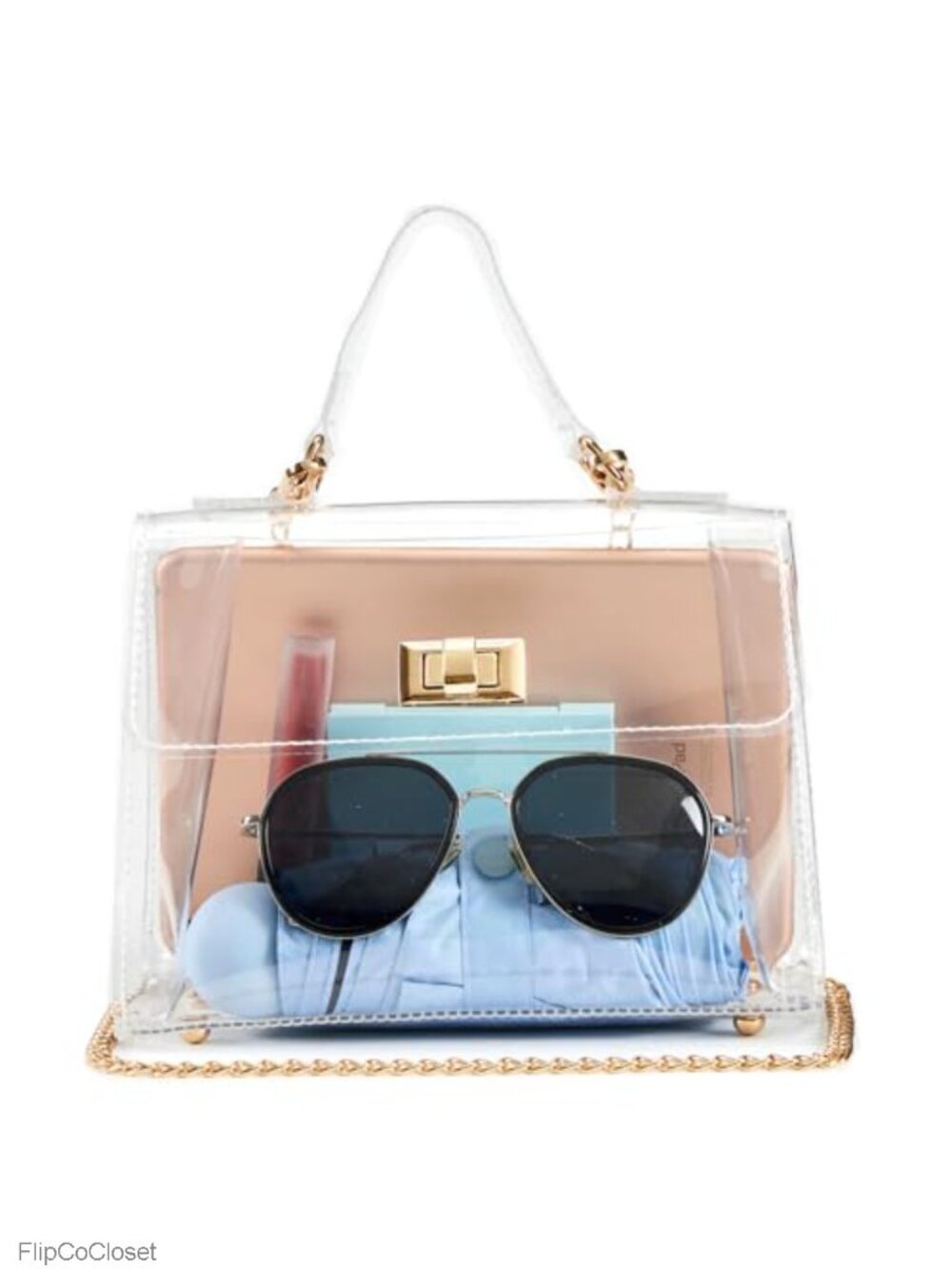 Clear Stadium Approved Purse PVC Crossbody Shoulder Bag